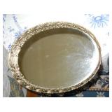 Vintage perfume tray