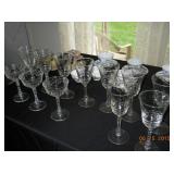 Crystal glassware