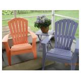 Adirondack chairs