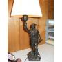 WWI American Doughboy Lamp