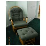 Glider Chair & Ottoman