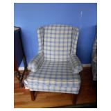 1 of 2 Wingback Chairs