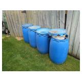 4 Rain Barrrels