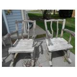 Rockers made of Cypress