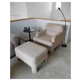 Side Chair & Ottoman