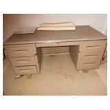 Vintage Metal Desk