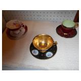 Some cups and saucers