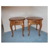 Oak End Tables
