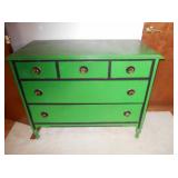 Green Dresser
