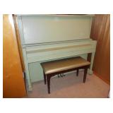 Vintage Piano and Bench