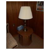 Occasional Table and Lamp
