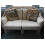 Wicker Loveseat