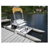 Pedal Pontoon Boat
