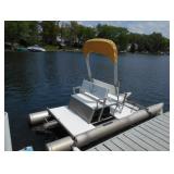 Pedal Pontoon Boat