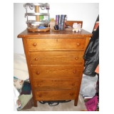 Vintage 5-dwr Chest of Drawers