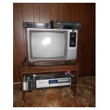 TV, Stand, VCR