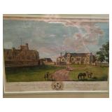 Hand colored etchings