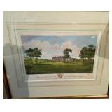 Hand colored etchings