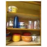plates & cups $0.50-$1 each