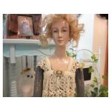 Rare Santos Wood Mannequin Doll