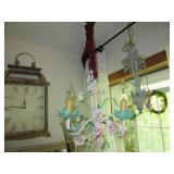 Another Vintage Shabby Chic Tole Chandelier