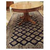Turkoman Carpet. Blue Carpet in excellent condition and is a good size for a number of rooms. 