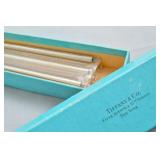 8 vintage Tiffany Sterling straws