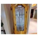 Gold Gilt Display Cabinet