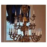 Chapman Brass Chandelier