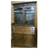 JACOBEAN BOOKCASE SECRETARY