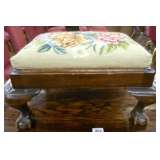 NEEDLEPOINT STOOL
