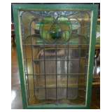 LEADED GLASS WINDOW