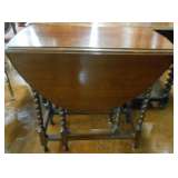 BARLEY TWIST GATE LEG TABLE