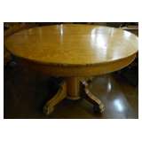 c1890 AMERICAN OAK TABLE