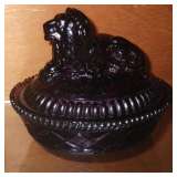 Lion on Nest Amythest