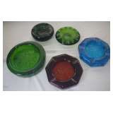 Old Blenko Ashtrays