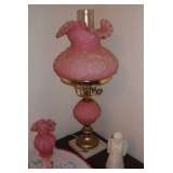 Fenton Rose Lamp