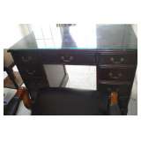 Walnut Kneehole Desk