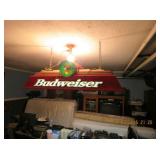 Budweiser Pool Table Light