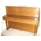 classic upright Steinway piano & bench
