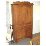 blind door spoon carved jelly cupboard