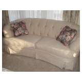 nice modern curved back sofa