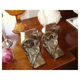 brass bookends