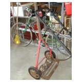 manual push mower