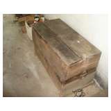antique wooden tool box
