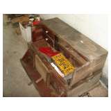 antique wooden tool box