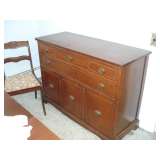 mahogany buffet
