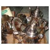 silverplate tea service
