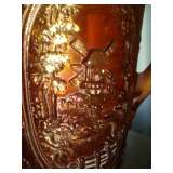 carnival glass pitcher