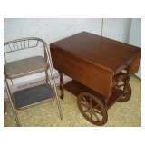 maple tea cart